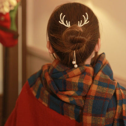 Lovely Deer Hair Tie Ponytail Clip