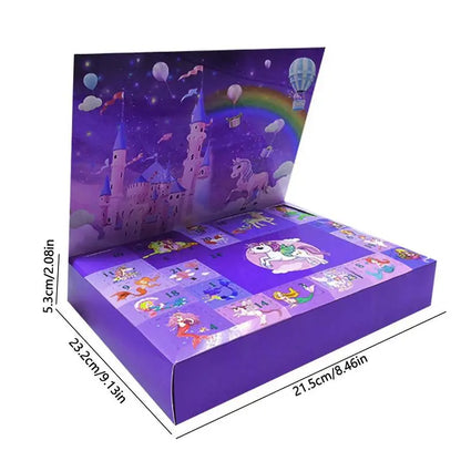 Sparkly Kids Jewelry Box Calendar