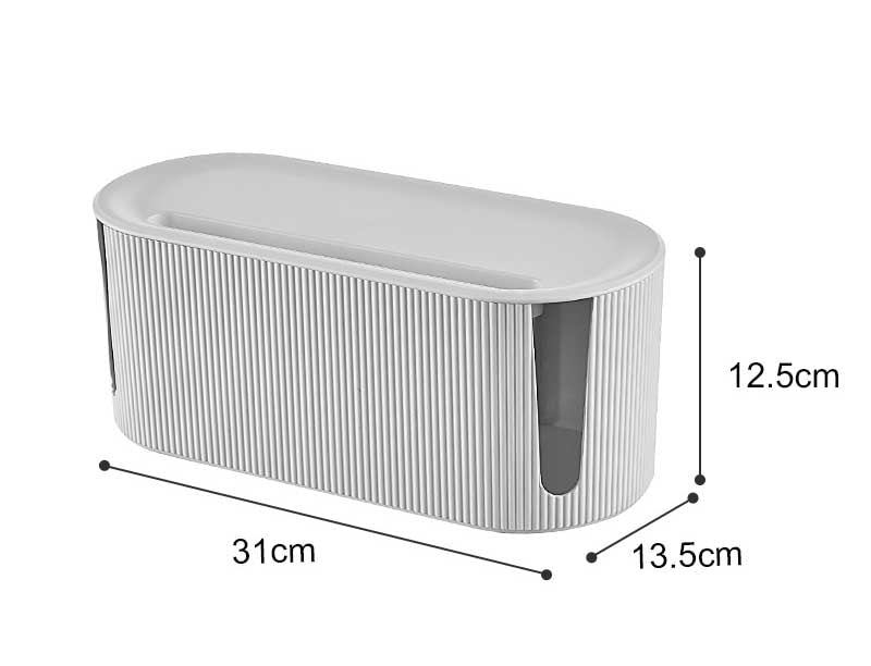 Compact Cable Management Box Organizer