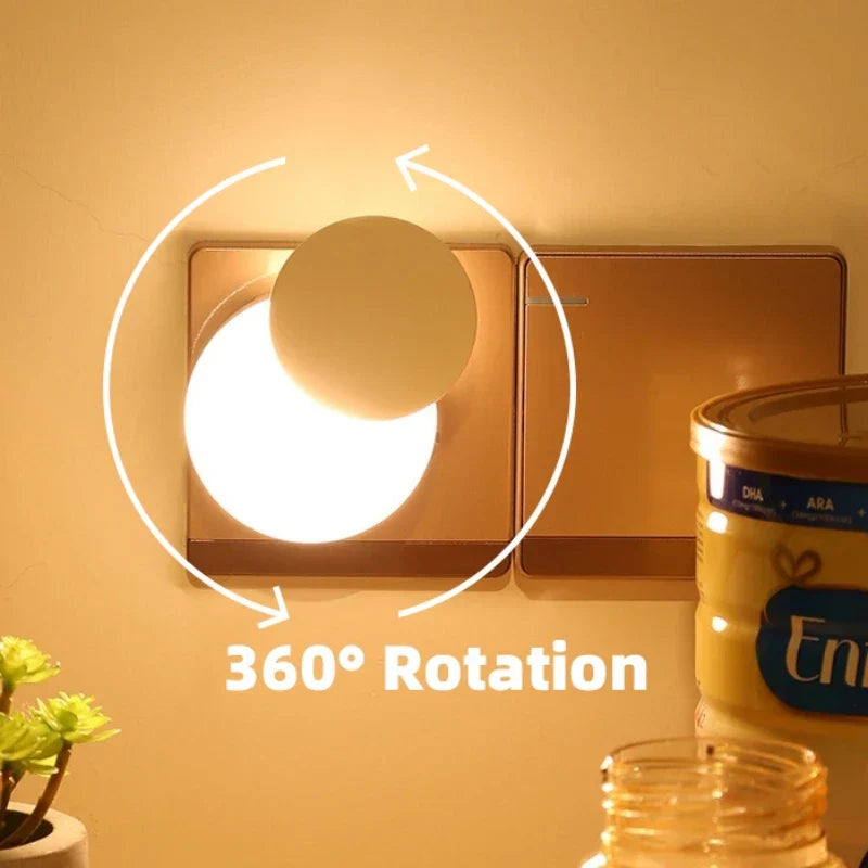 Soft LED Plug Night Light with Auto Sensor - Befez