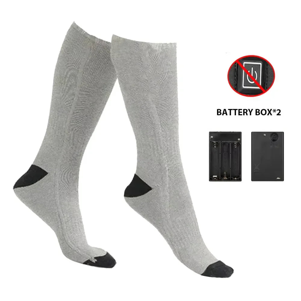 Warm Rechargeable Heated Socks for Outdoor Activities - Befez
