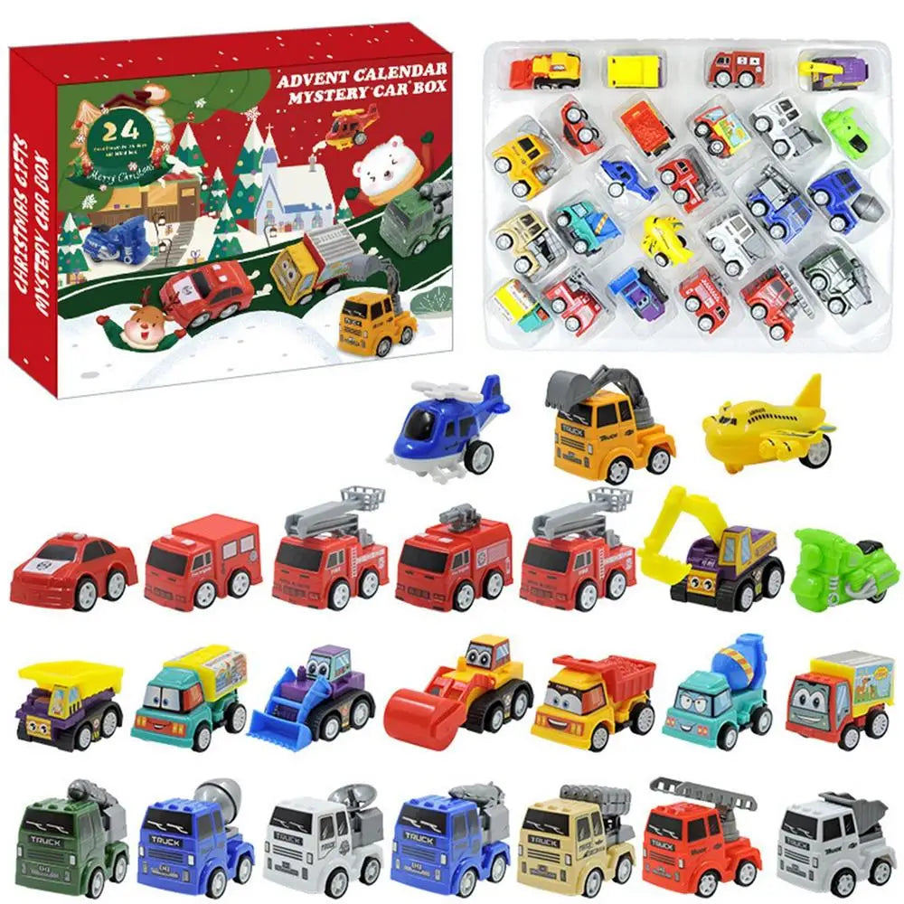 Fun Kids Car Calendar for Christmas - Befez