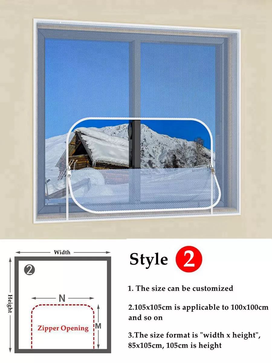 Warm Waterproof Double Layer Insulation Window Film