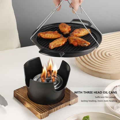 Compact Portable Non Stick Hibachi Grill