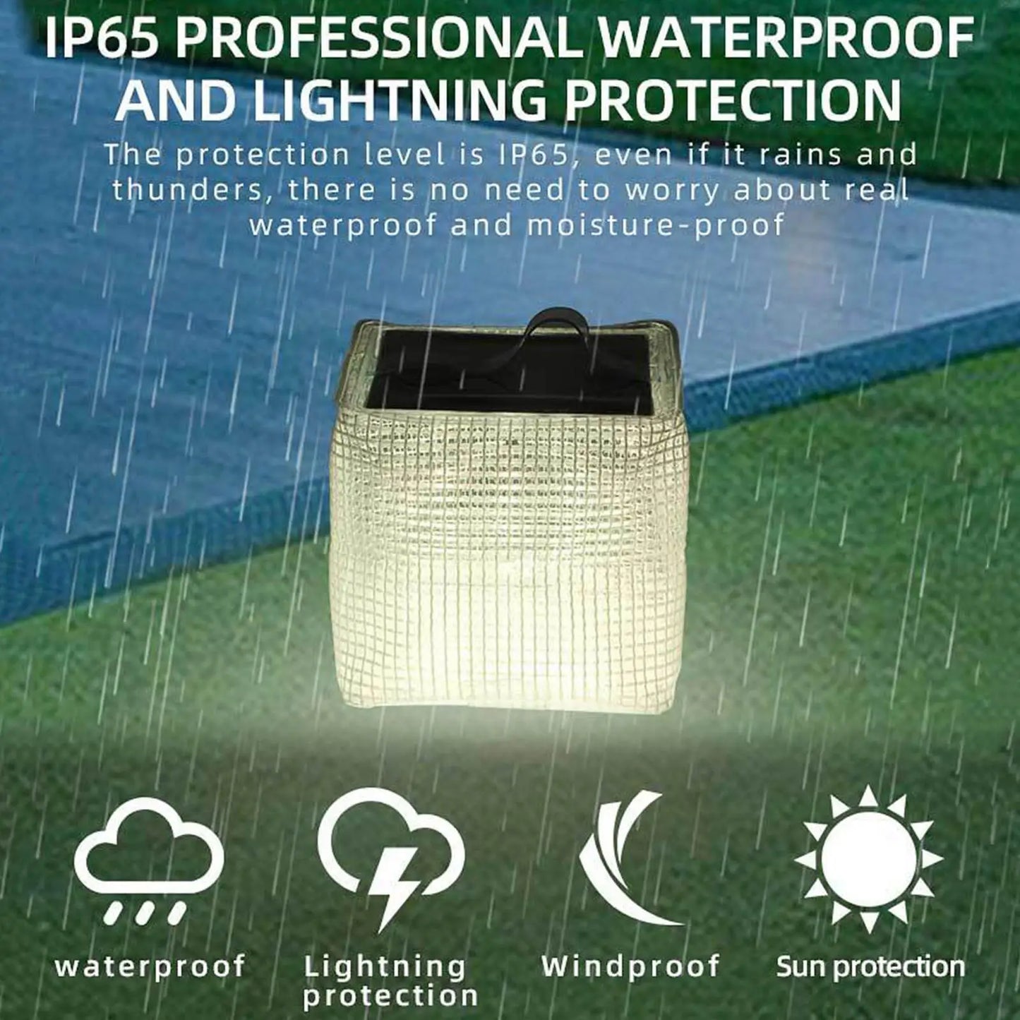 Portable Solar Powered Camping Lantern