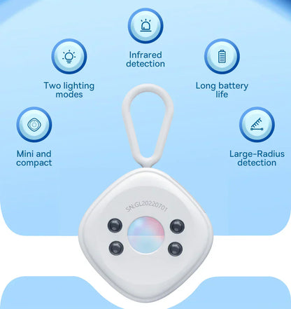 Compact Spy Camera Detection Tool