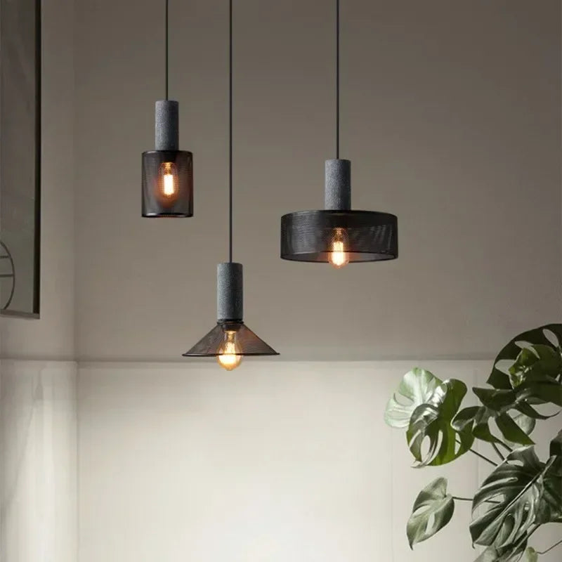 Rustic Vintage Farmhouse Pendant Light