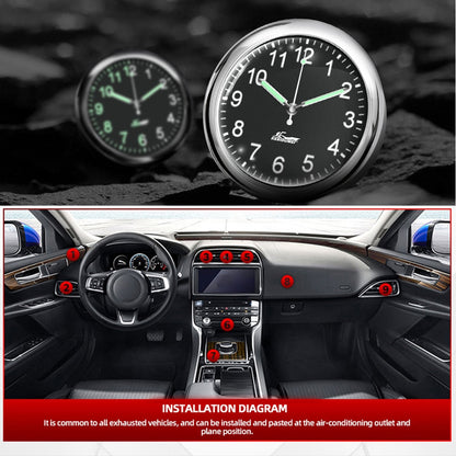 Adhesive Auto Dash LED Digital Clock