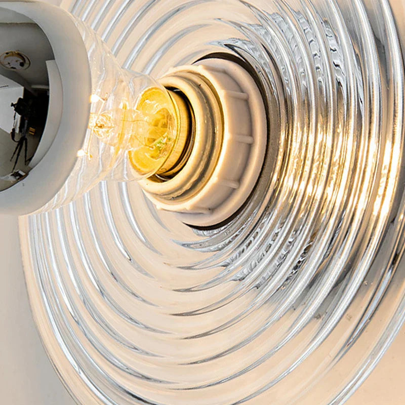 Ocean Blue LED Wave Wall Light