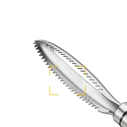 Easy Fish Scale Remover Tool with Bone Tweezers