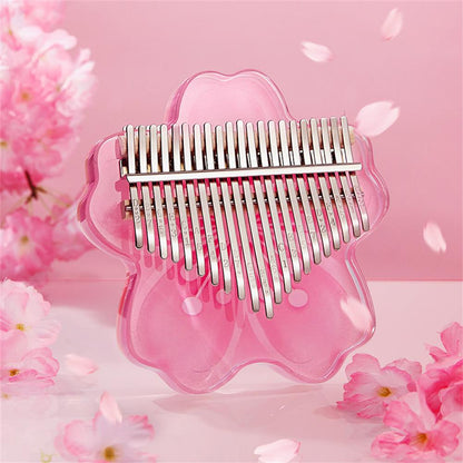Colorful Flower Pattern Mini Thumb Piano