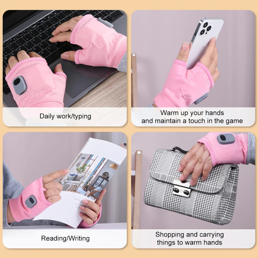 Warm Rechargeable Touchscreen Heated Gloves