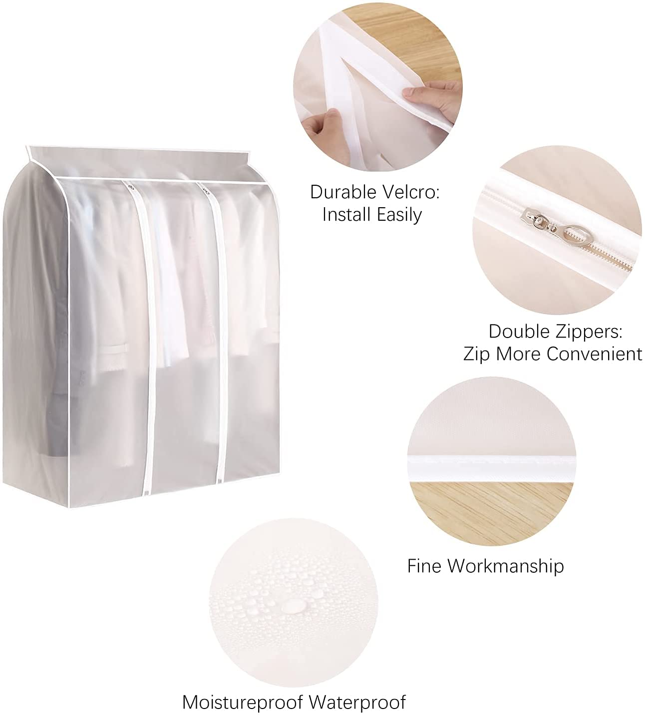 Befez | Closet Organizer Fabric Storage Bag Closet Protector