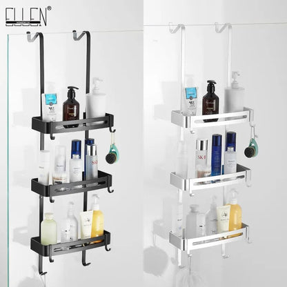 Easy Install Double Layer Shower Caddy Rack