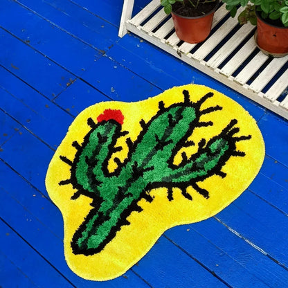 Fun Desert Plant Door Mat