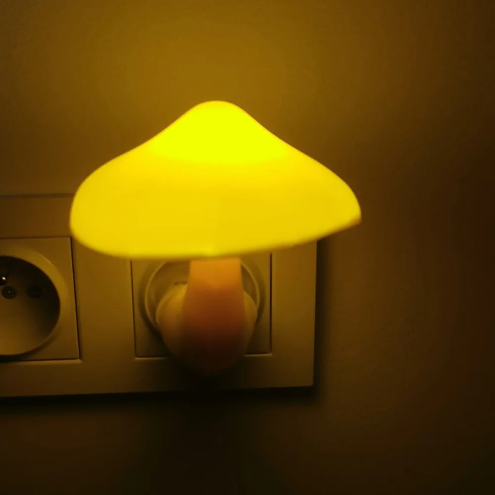 Soft LED Nightlight with Auto Sensor and Warm Glow