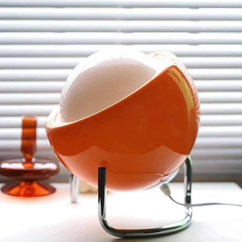 Classic Glass Desk Lamp with LED Light