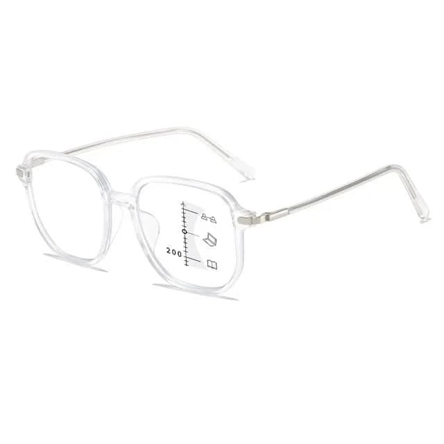 Stylish Progressive Reading Glasses Blue Light Blocker
