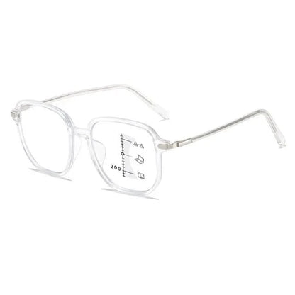 Stylish Progressive Reading Glasses Blue Light Blocker