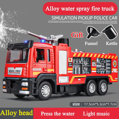 Big Kids Fire Engine Playset Toy Vehicle