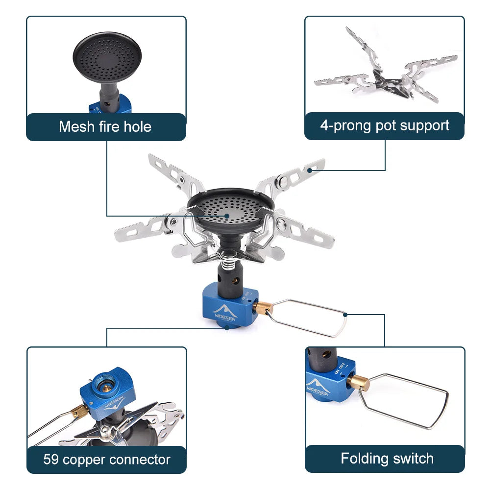 Compact Outdoor Gas Stove