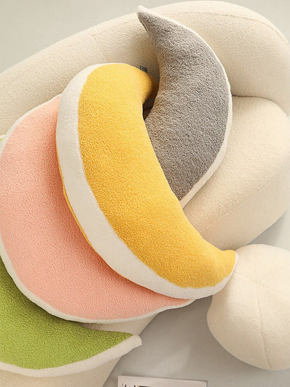 Soft Moon Shaped Pillow