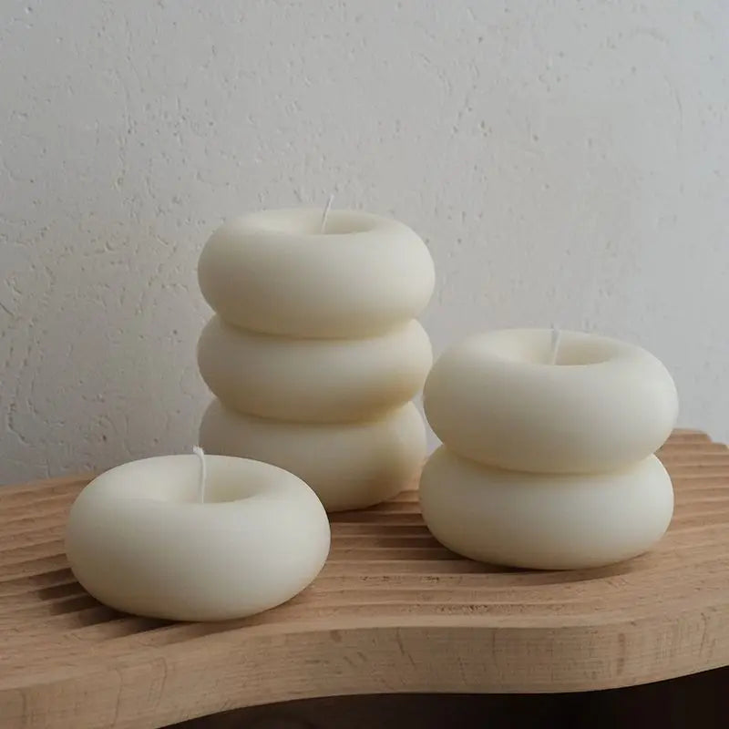 Relaxing Donut Scented Soy Wax Candle