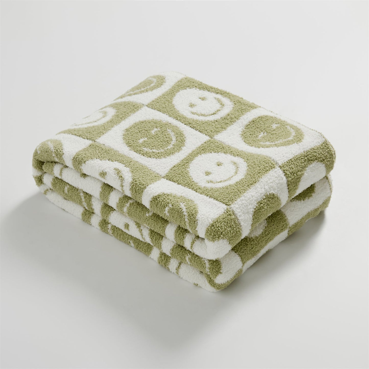 Colorful Plaid Throw Blanket