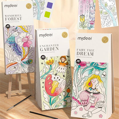 Colorful Children's Watercolor Painting Kit