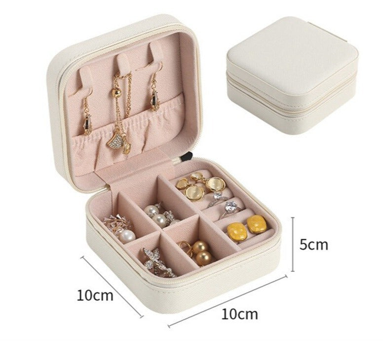 Compact Travel Jewelry Storage Case