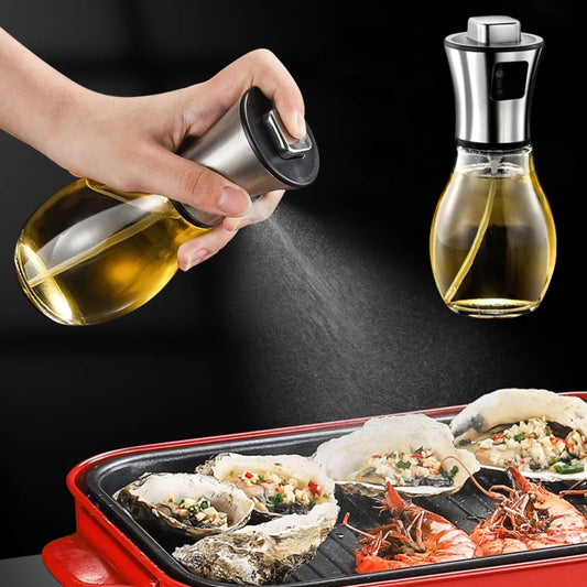 Premium Oil Sprayer Bottle 200ml Stainless Steel - Befez