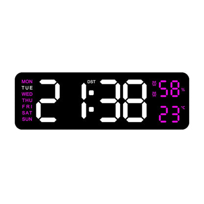 Compact Digital Clock with Alarm and Date