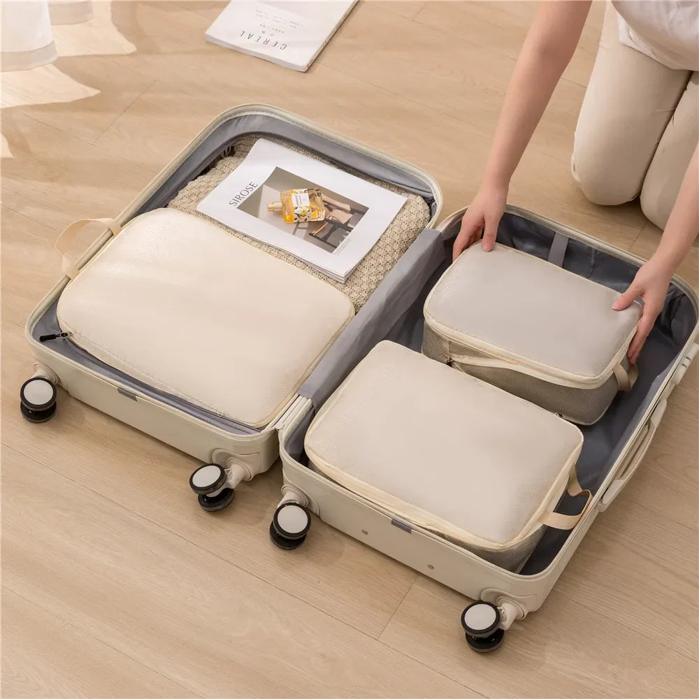 Compact Travel Bag Organizer Set 3-in-1 Waterproof
