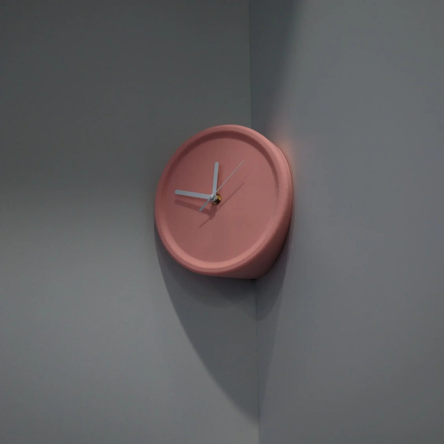 Quiet Modern Wall Clock No Drilling Needed