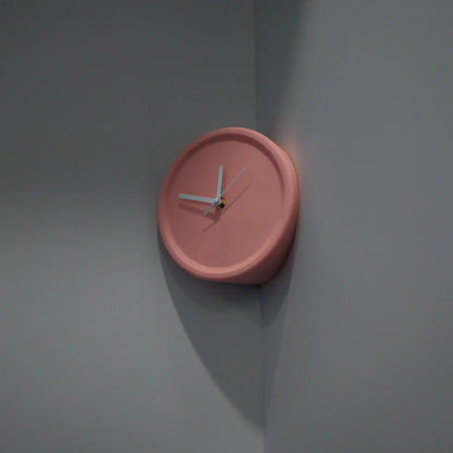 Quiet Modern Wall Clock No Drilling Needed