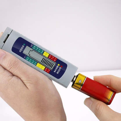 Accurate Universal Battery Voltage Tester with LCD Display