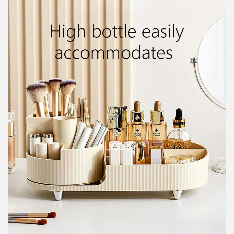 Clear Rotating Makeup Storage Case