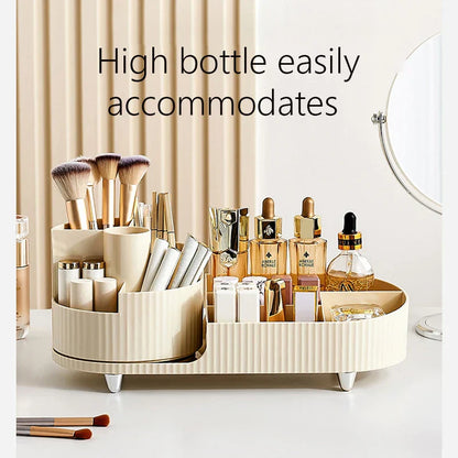 Clear Rotating Makeup Storage Case