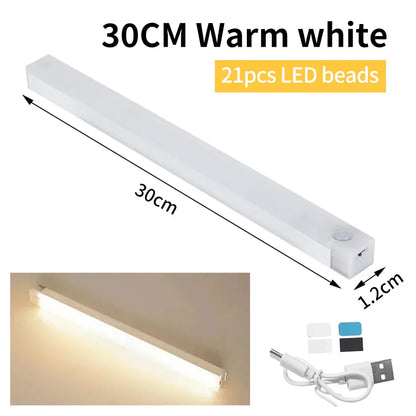 Motion Activated LED Night Light with Magnetic Base