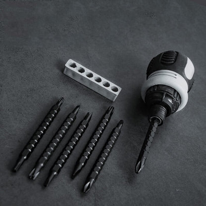 Essential 10pc Ratchet Screwdriver Tool Kit
