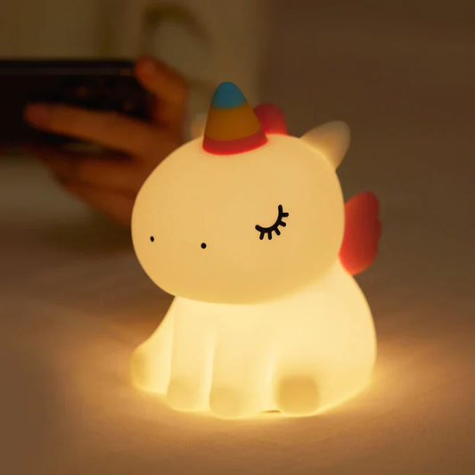 Colorful Unicorn LED Plug Night Light - Befez