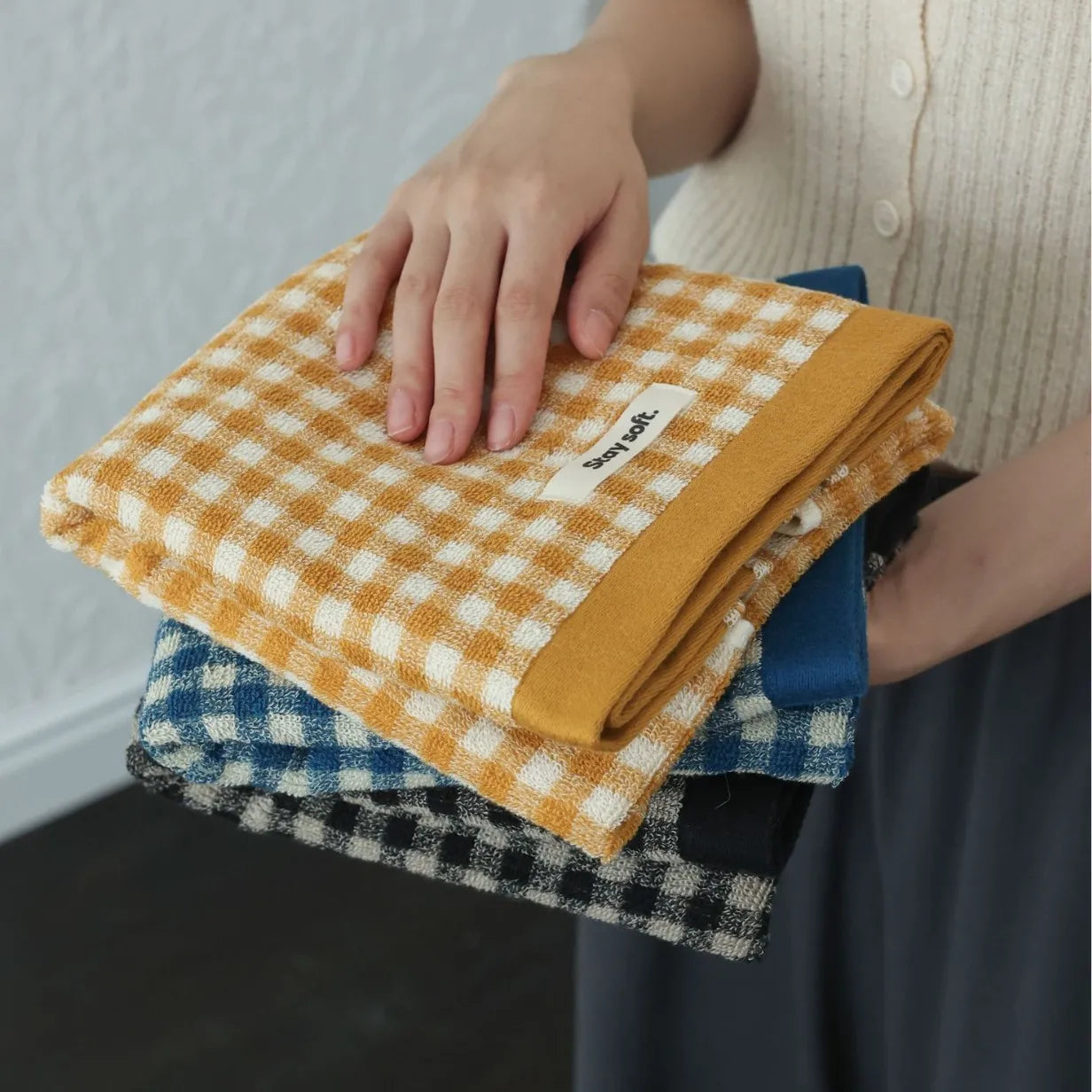 Classic Compact Woven Cotton Towel - Befez