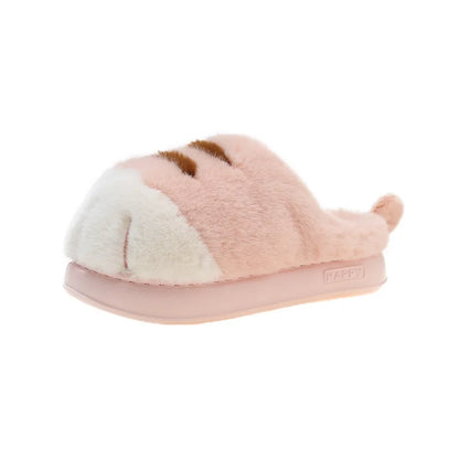 Cozy Cat Paw Slippers for Women Soft & Warm