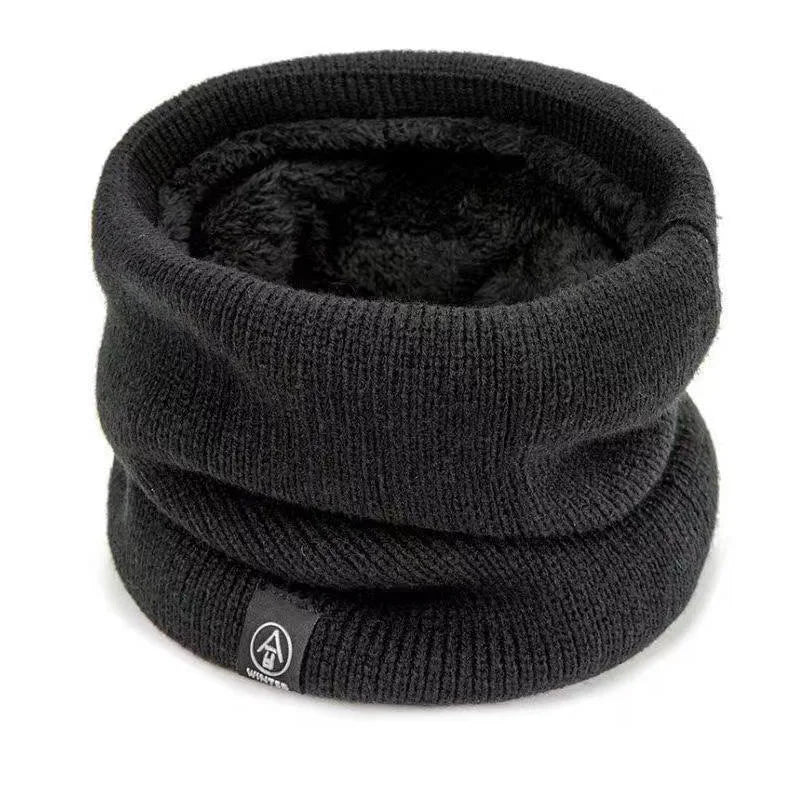 Cozy Fleece Lined Winter Scarf for Men and Women