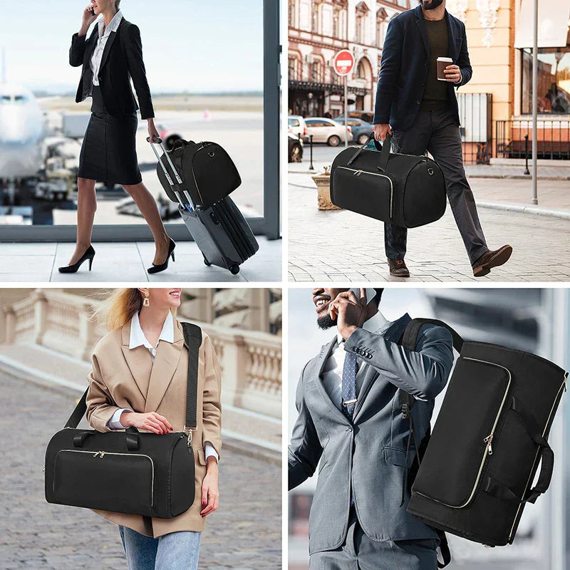 Versatile 3-in-1 Folding Travel Backpack Bag