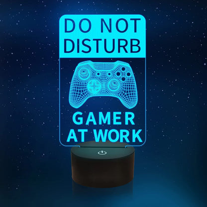 Colorful LED Gaming Night Light