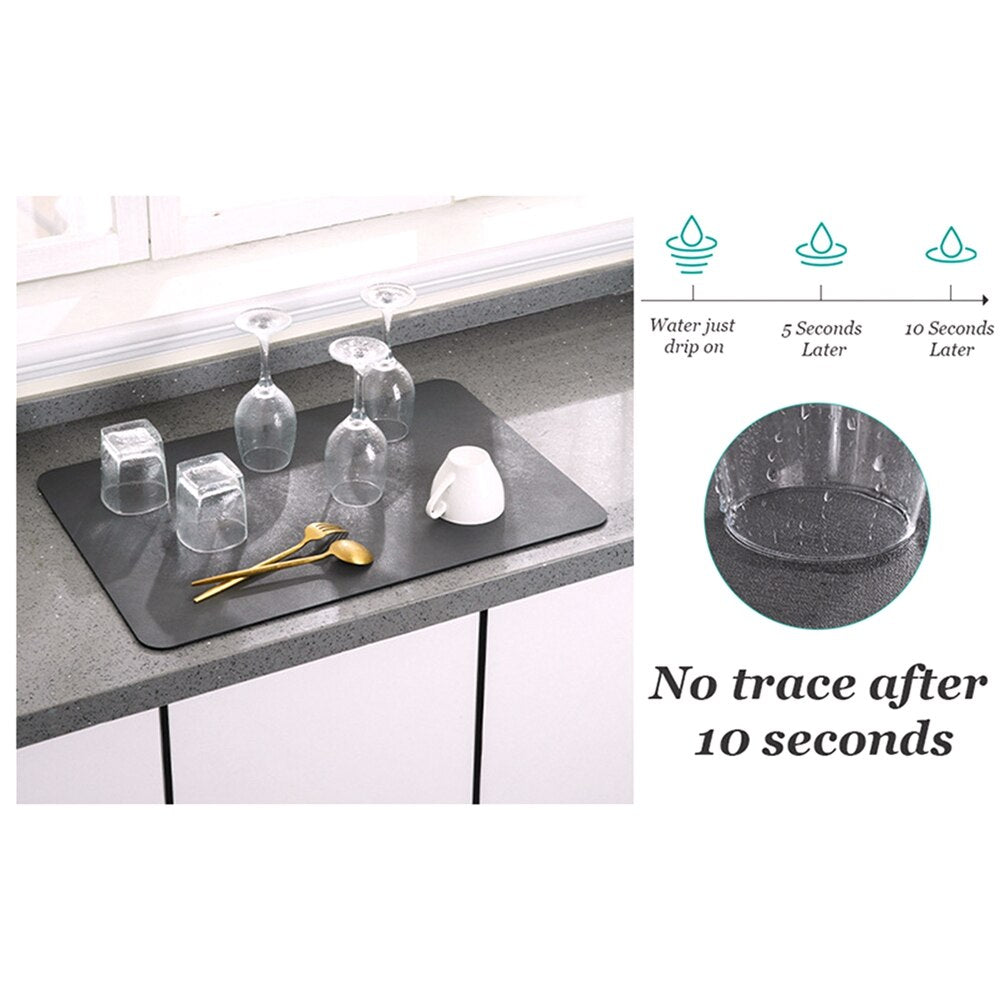 Extra Large Kitchen Drying Mat