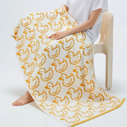 Soft Animal Design Beach Towel