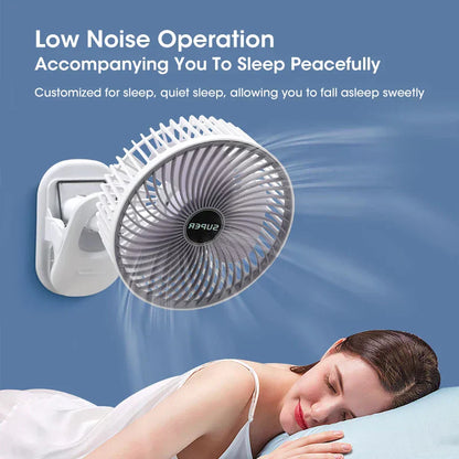 Compact 4-in-1 Powerful Floor Fan