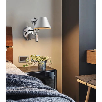Metal Adjustable Bedroom Wall Light
